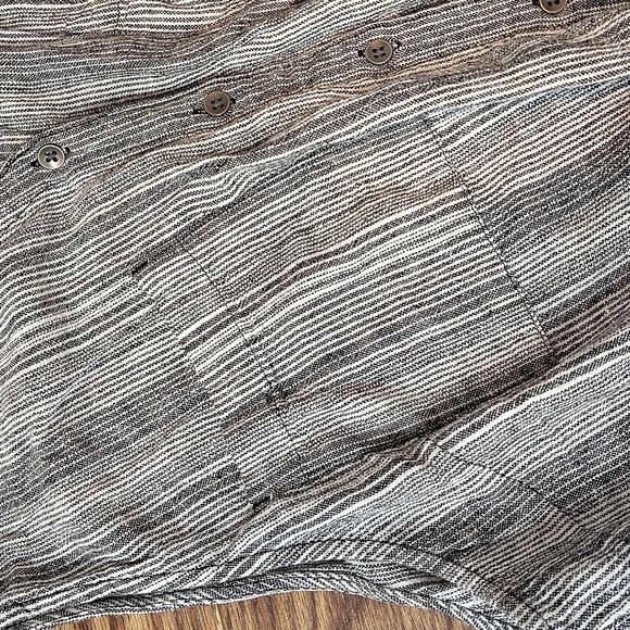 Kelly Renee Ladies X-Large Romper Jumper Shorts,  Black and White Stripes - Picture 7 of 8